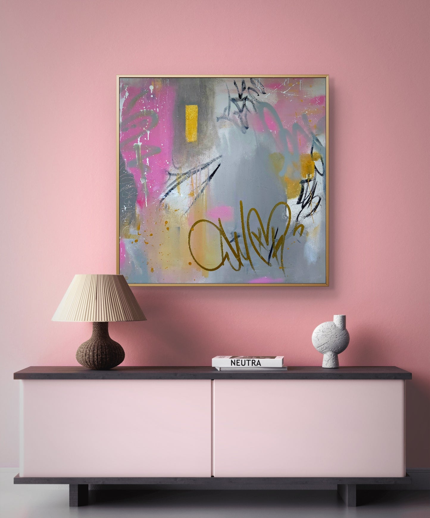 Liminal Gold 36"x 36"
